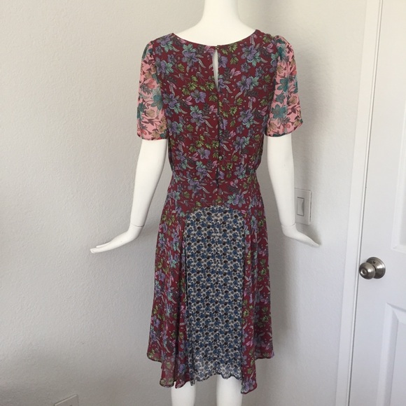 Johnny was sonny mixed floral print Dress - Picture 8 of 14